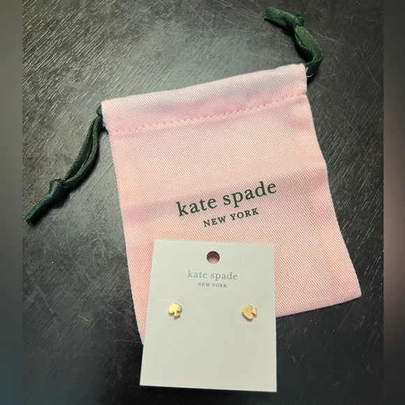kate spade Jewelry Kate Spade Mini Spade Signature Stud